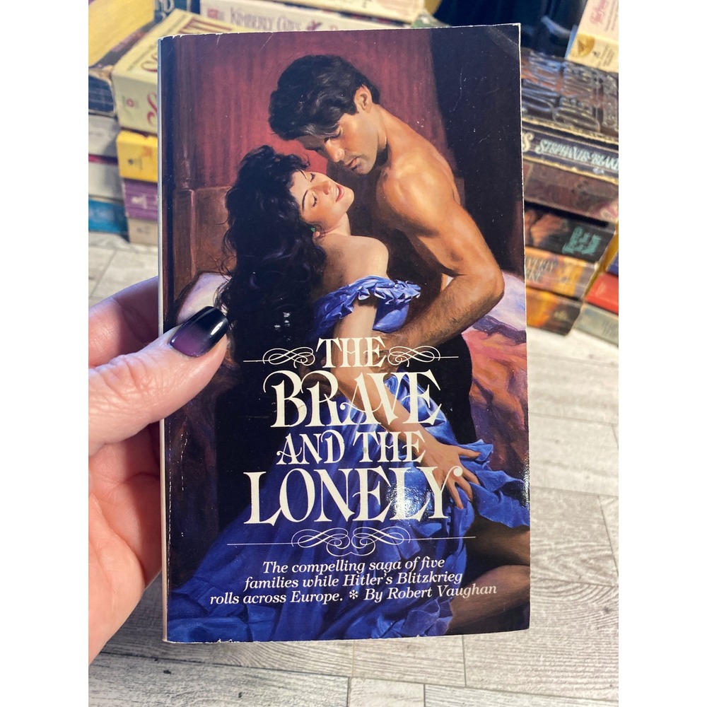 Brave and the‎ Lonely Robert Vaughan Wartime Romance Paperback 1992 First Print